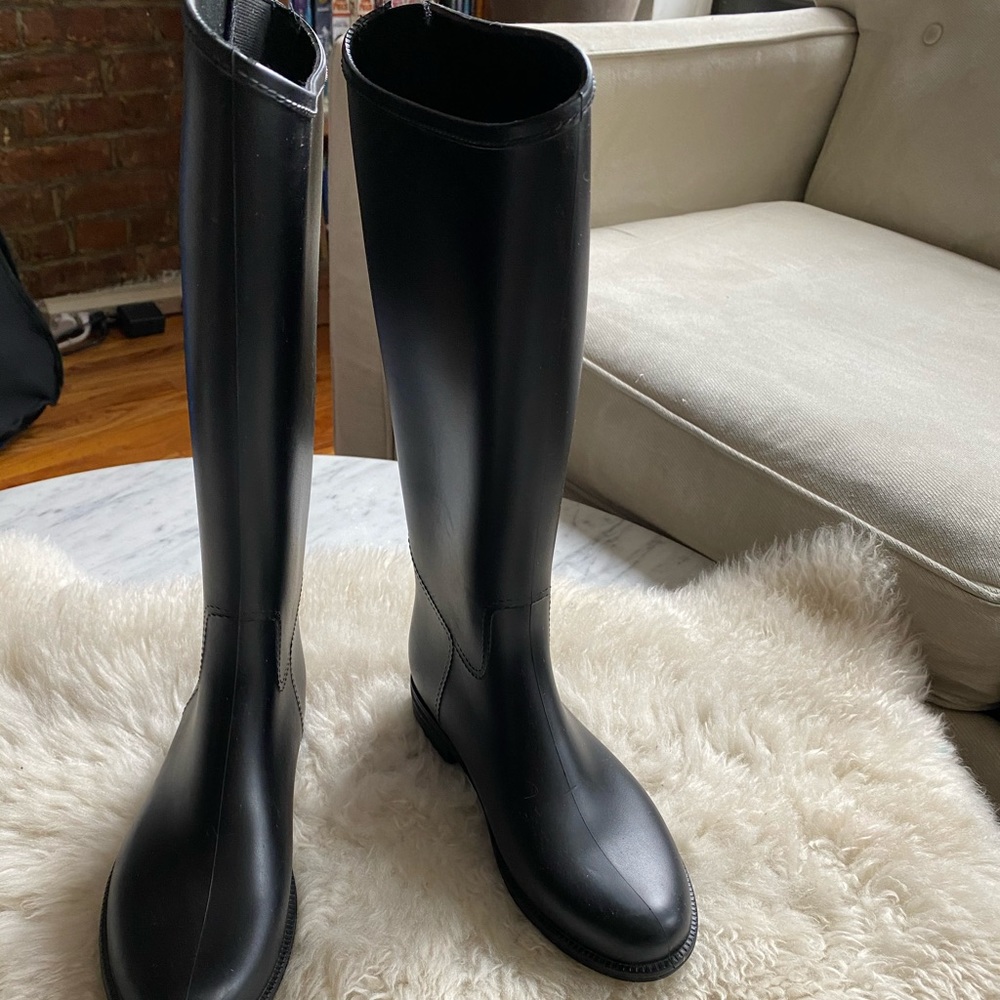 Tall kids horseback riding boots/goulashes